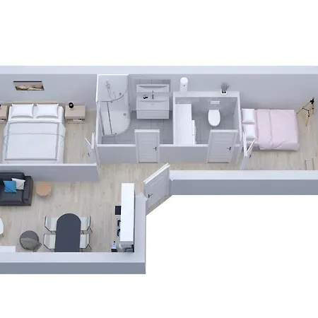 Apartment Le Cosy Fertois-self Checkin-centre-ville La Ferte-sous-Jouarre